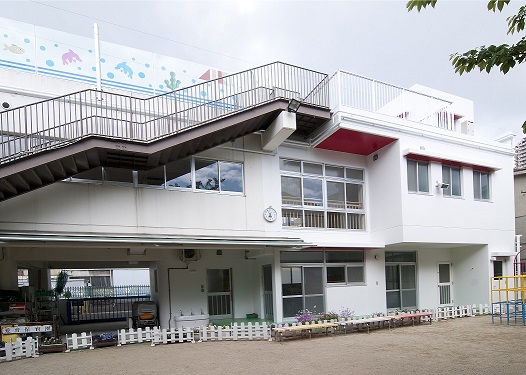 増築された園舎 外観