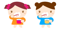 給食・歯みがき